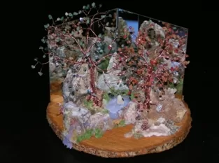 Yggdrasyl'v arbres de vie, créations Sylvie Joigneau
